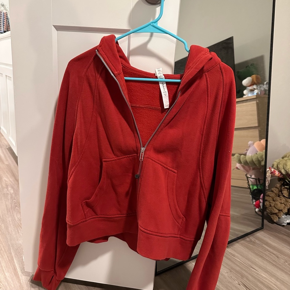 Scuba Oversized Zip Hoodie in Cayenne

Cropped - Picture 2 of 2